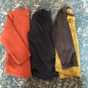 Bundle of (3) 4T Boy Long Sleeve Shirts